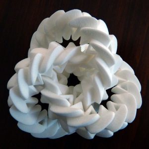 طرح سه بعدی چرخ دنده سه گانه