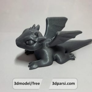 دانلود طرح سه بعدی بوریس بچه اژدها