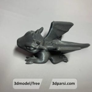 دانلود طرح سه بعدی بوریس بچه اژدها