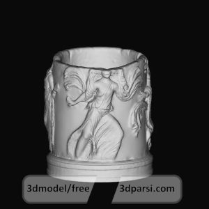 دانلود طرح سه بعدی قطعه سر چاه رومی