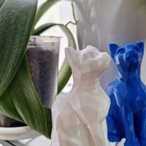 دانلود طرح سه بعدی گربه کم پلی